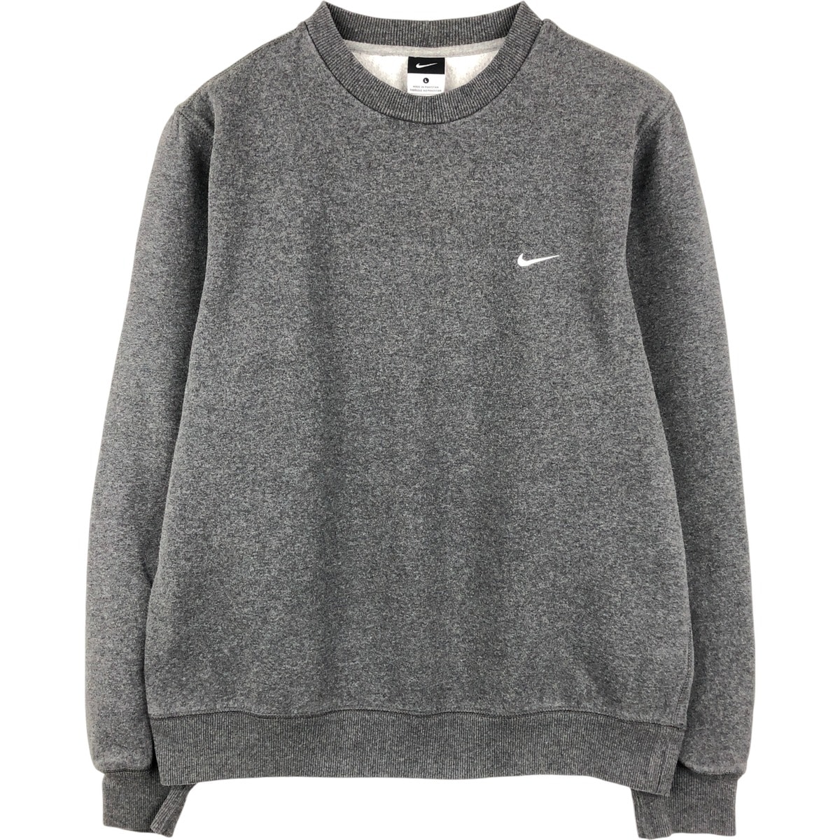 古着 ナイキ NIKE ワンポイントロゴスウェットシャツ トレーナー メンズL相当/eaa613704