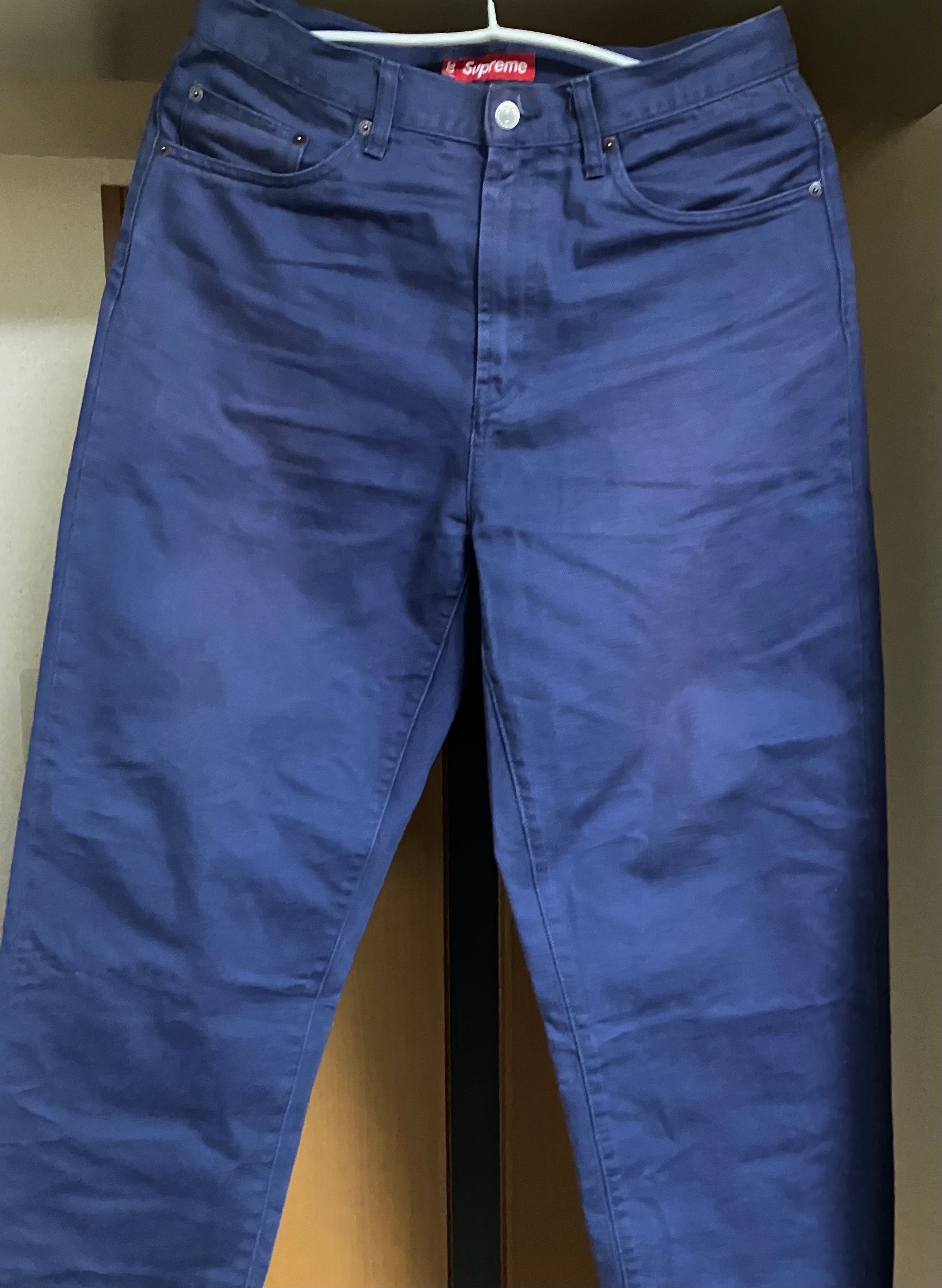 Supreme Baggy Jean "Navy"(24SS)