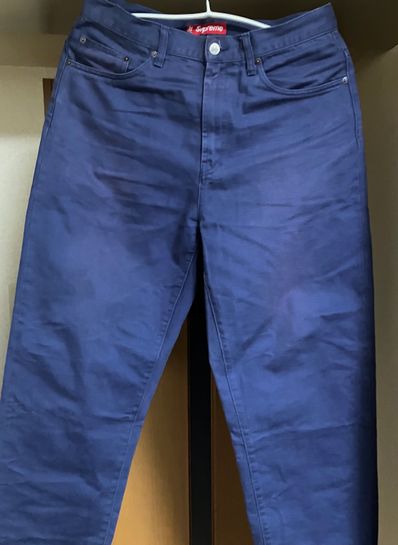 Supreme Baggy Jean "Navy"(24SS)