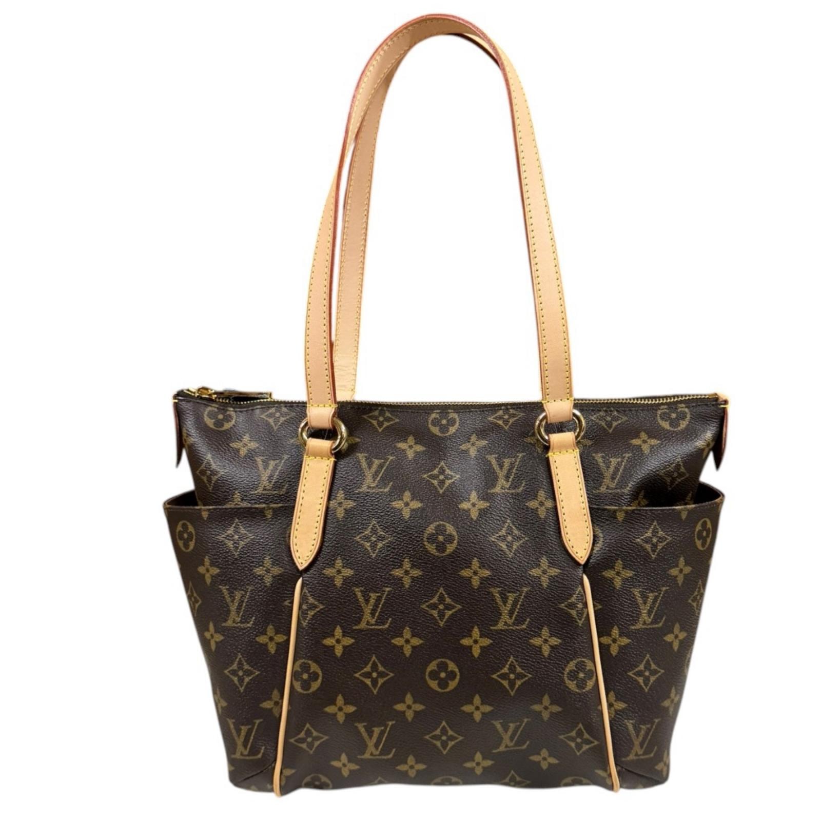 ルイヴィトン トータリーPM モノグラム トートバッグ モノグラムキャンバス M56688 ブラウン レディース LOUIS VUITTON  中古