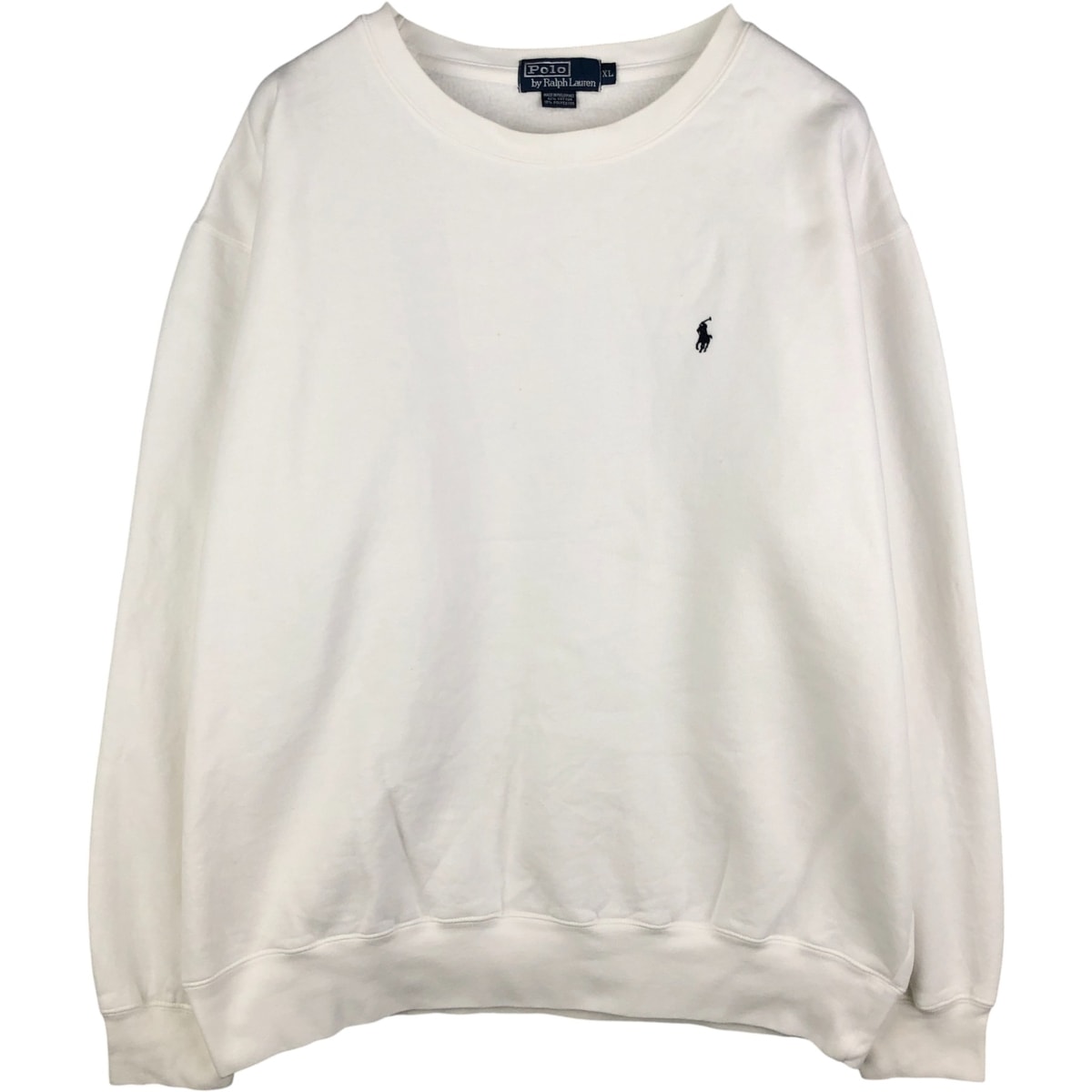 古着 ラルフローレン Ralph Lauren POLO by Ralph Lauren ワンポイントロゴスウェットシャツ トレーナー メンズXL相当/eaa591593