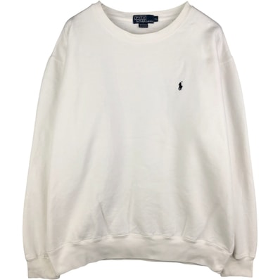 古着 ラルフローレン Ralph Lauren POLO by Ralph Lauren ワンポイントロゴスウェットシャツ トレーナー メンズXL相当/eaa591593