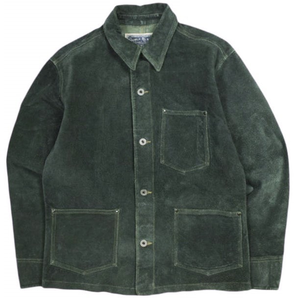 C (やや傷や汚れあり)】RRL ダブルアールエル インディゴ ラフアウト