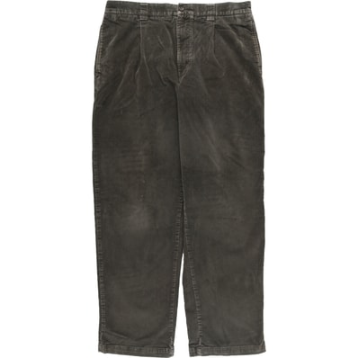 古着 ノーティカ NAUTICA RIGGER CLASSIC FIT ワンタック コーデュロイパンツ メンズw34相当/eaa591880