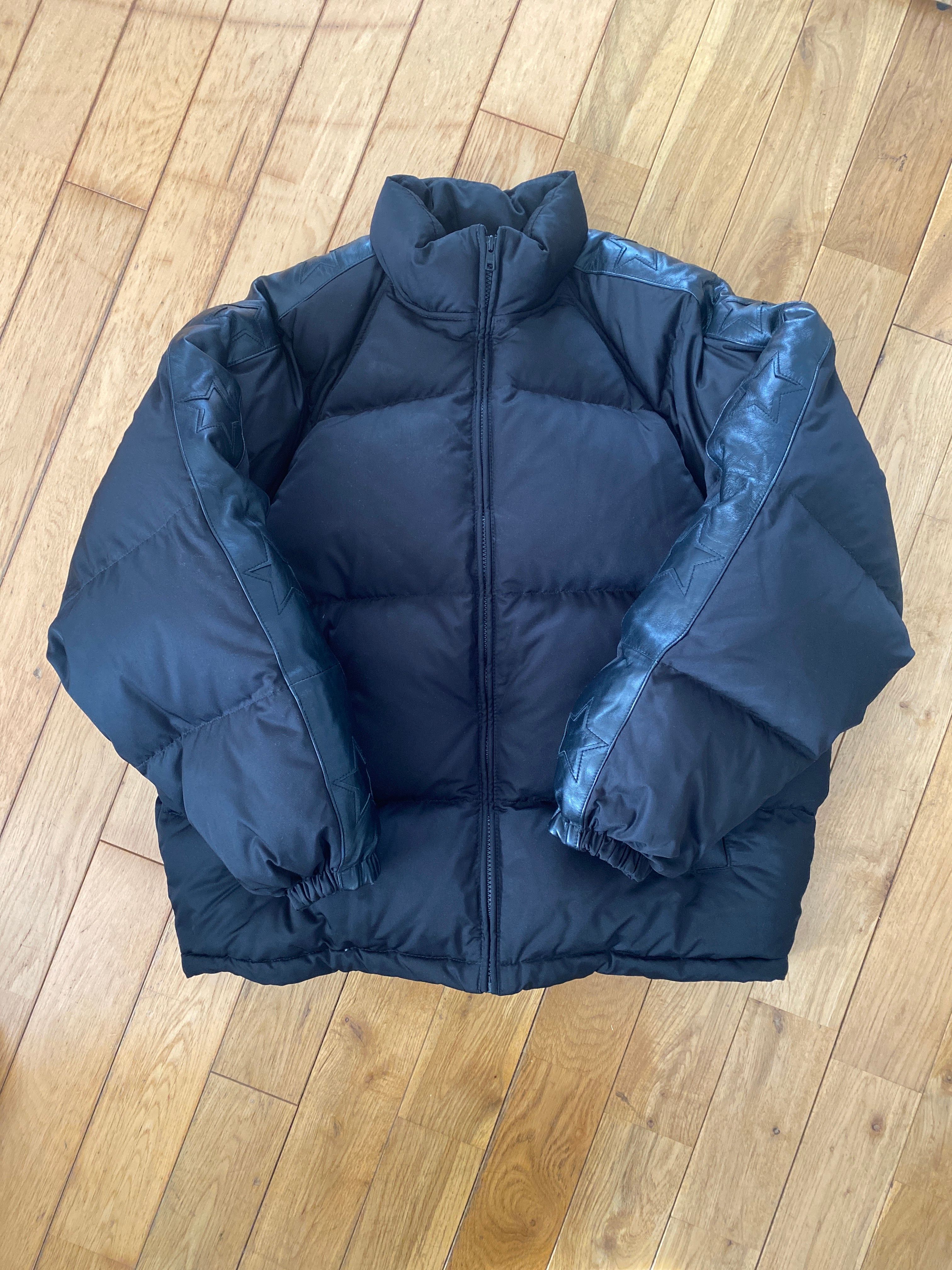 Supreme Star Sleeve Down Puffer Jacket "Black"