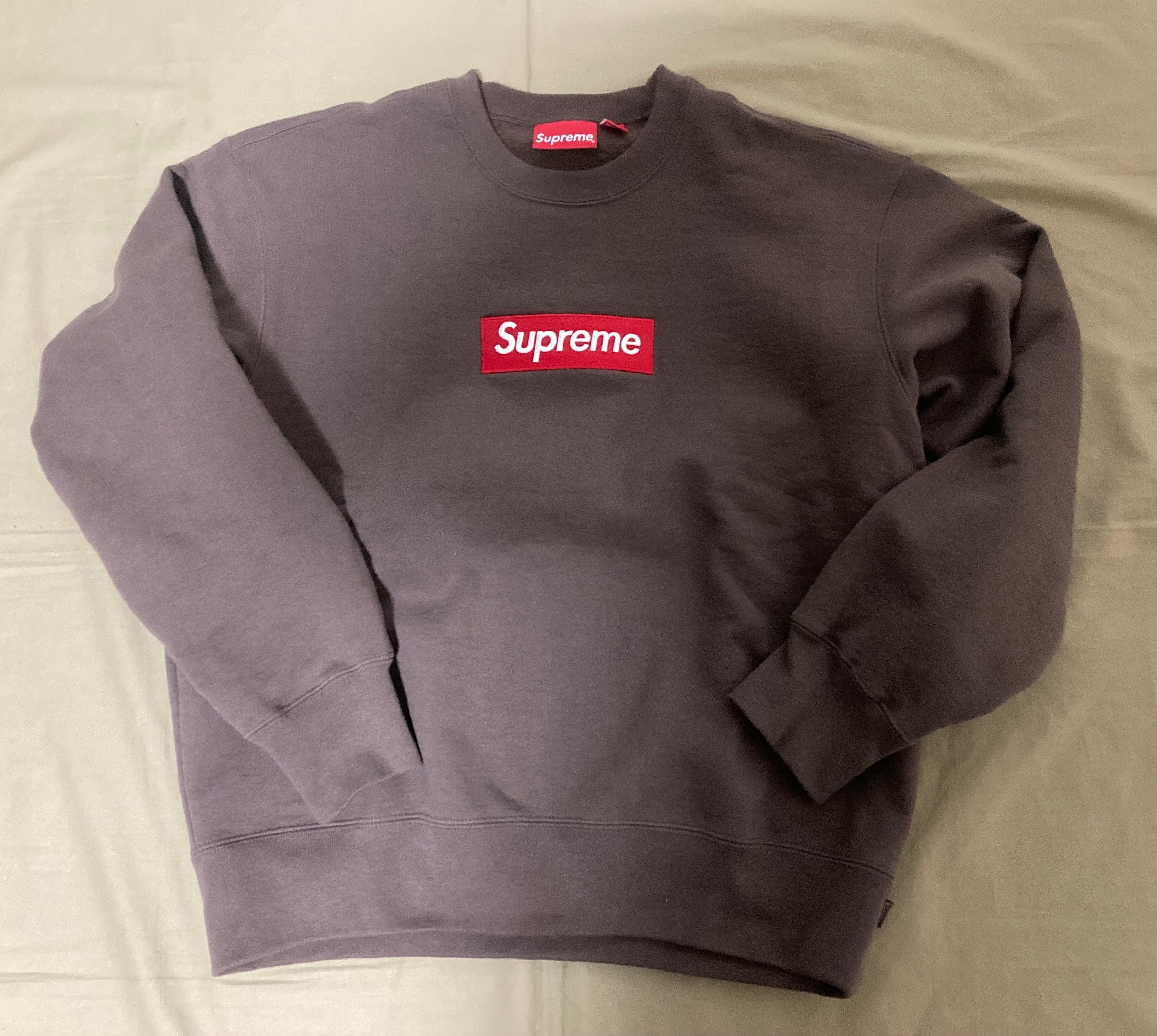 Supreme Box Logo Crewneck "Brown" (22FW)