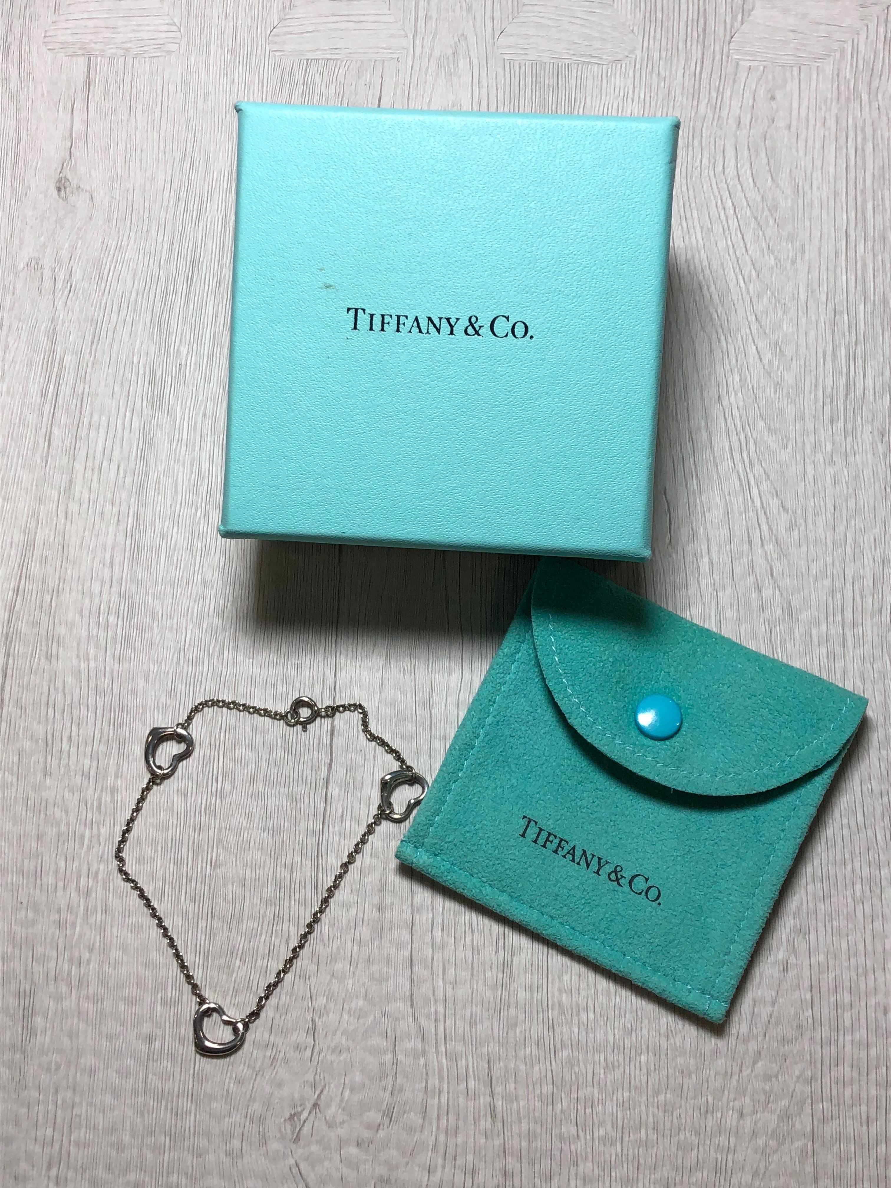 ティファニー オープンハート ブレス925