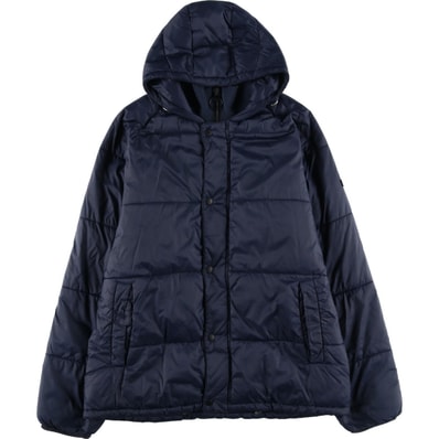 古着 00年代~ バブアー Barbour INTERNATIONAL インターナショナル 3ワラント 中綿パーカー パファージャケット メンズL相当/eaa601318