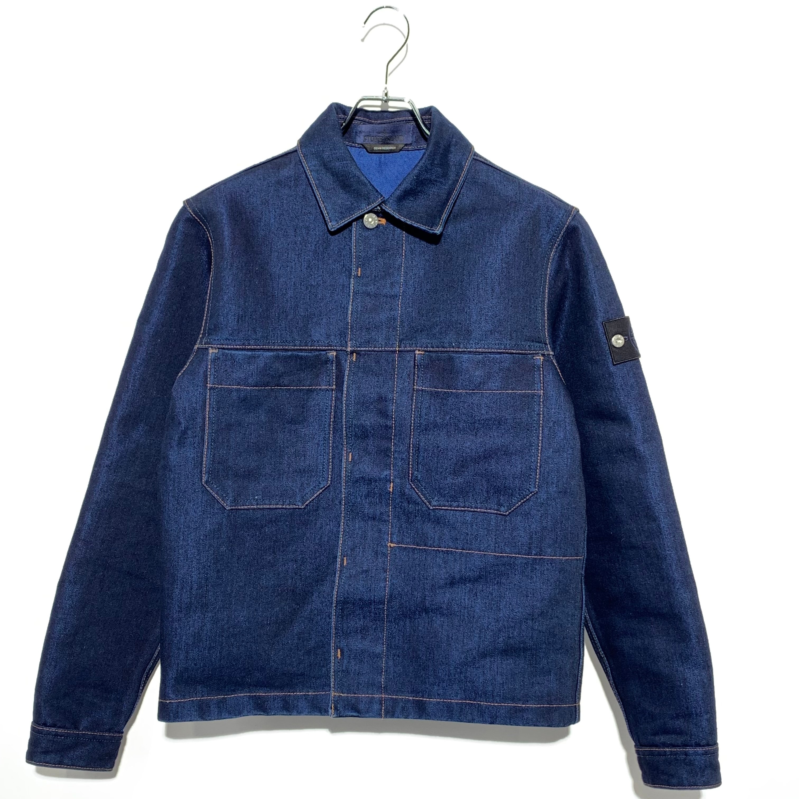 Stone Island Q100027 Indigo Polypropylene Denim-Rinsed "Blue"