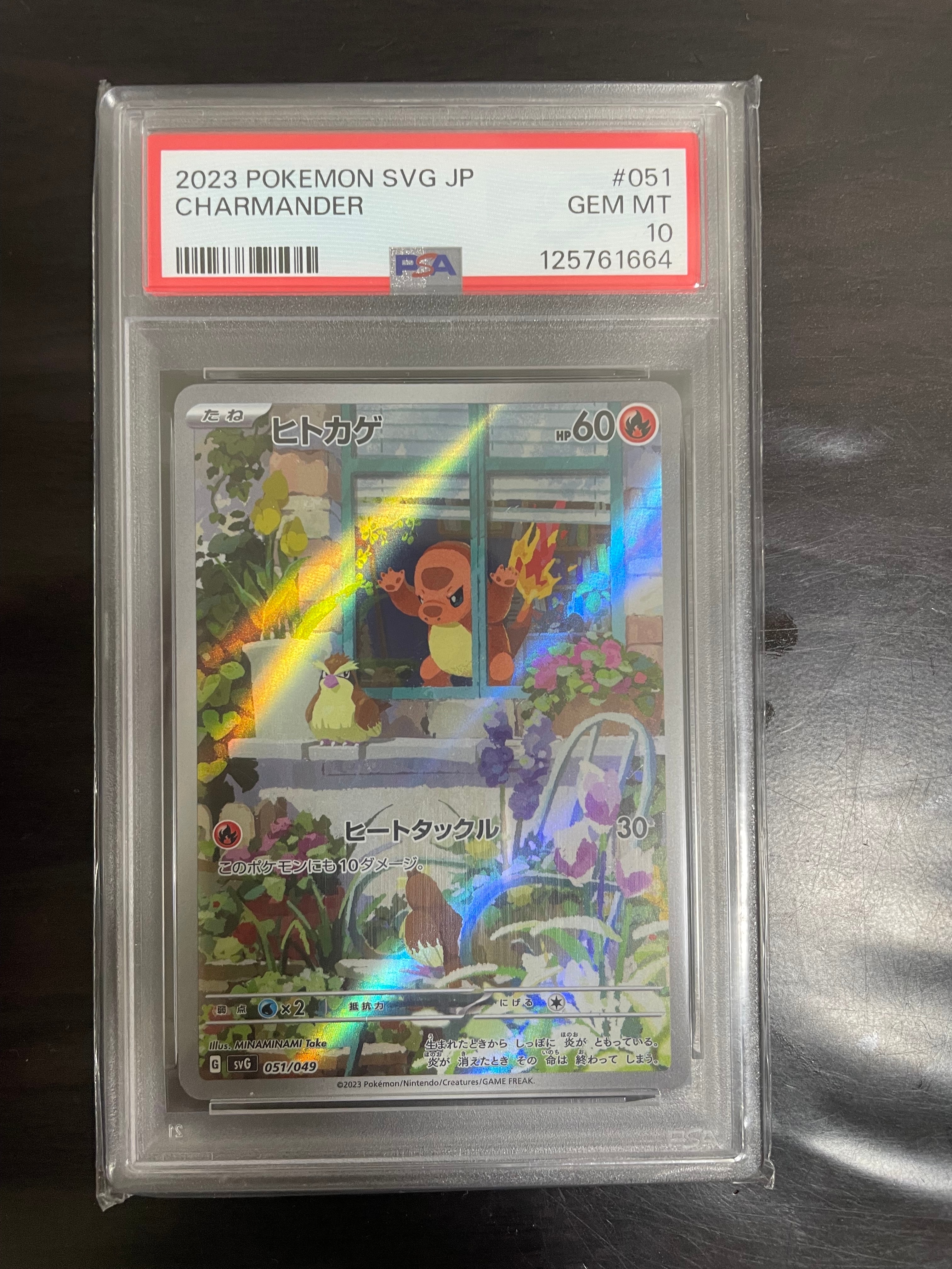 ヒトカゲ :フルイラスト [SVG 051/049](スペシャルデッキセットex「フシギバナ・リザードン・カメックス」)