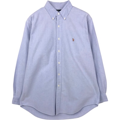 古着 ラルフローレン Ralph Lauren YARMOUTH 長袖 ボタンダウンシャツ メンズL相当/eaa678194