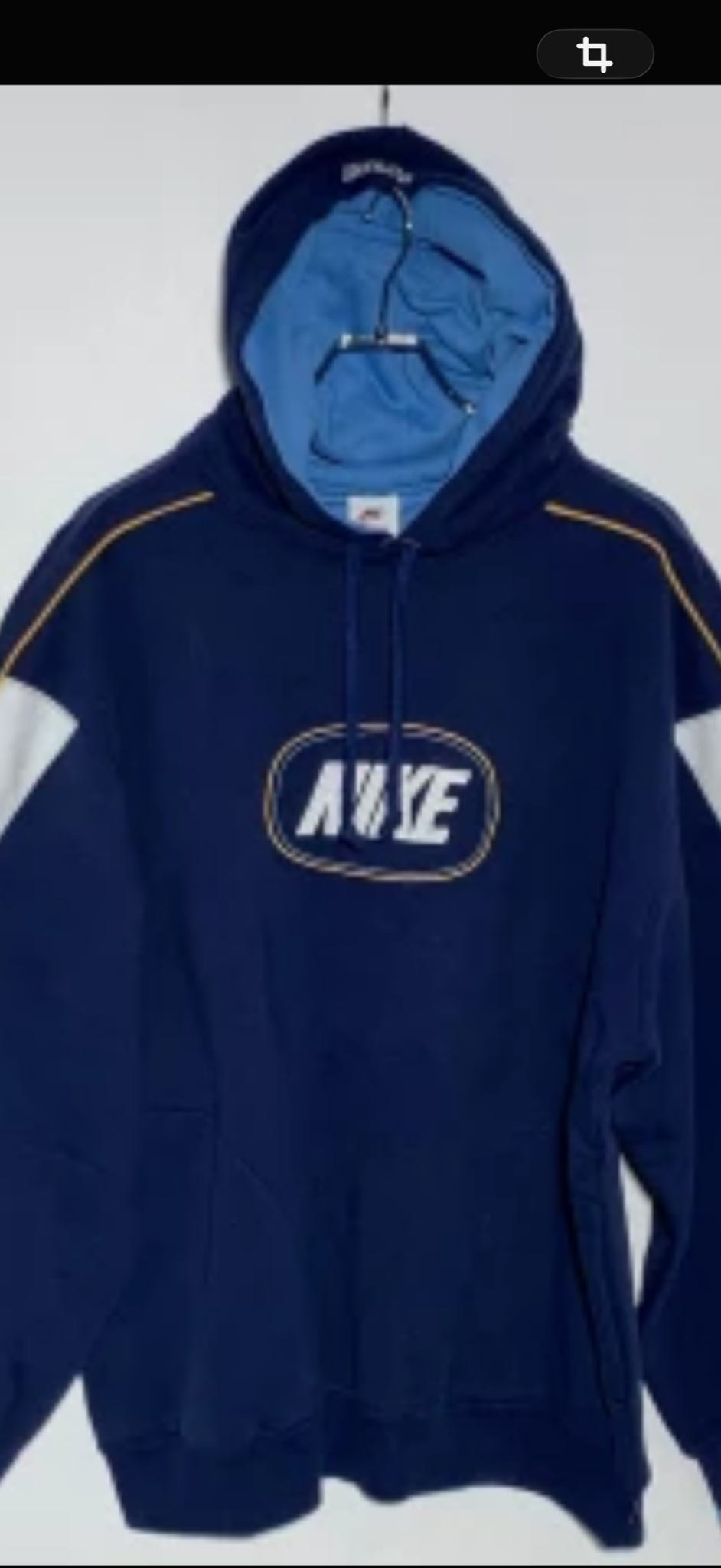 Supreme x Nike Hooded Sweatshirt "Navy"
