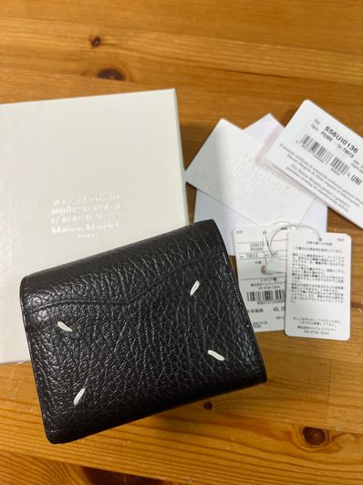 Maison Margiela Envelope Leather Wallet "Black"