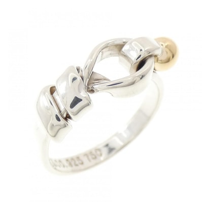 【ヴィンテージ】ティファニー フラットワイヤーラブノット リング