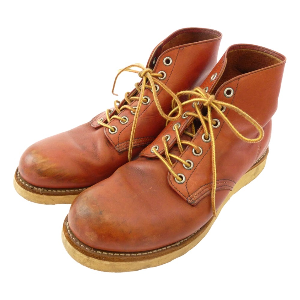 RED WING レッドウィング ブーツ 8166 CLASSIC ROUND TOE 6INCH クラシック ラウンド トゥ ブーツ エンジ系 8.5【中古】