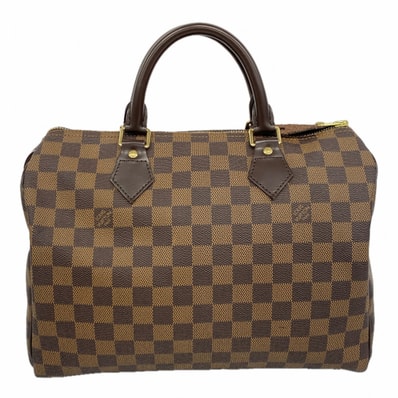 【6dc2870-h】ルイヴィトン ハンドバッグ ダミエ スピーディ30 N41364 エベヌ【中古】レディース