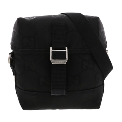 GUCCI グッチ GGナイロン オフザグリッド ショルダーバッグ ショルダーバッグ 643858 PVC ブラック メンズ【中古】
