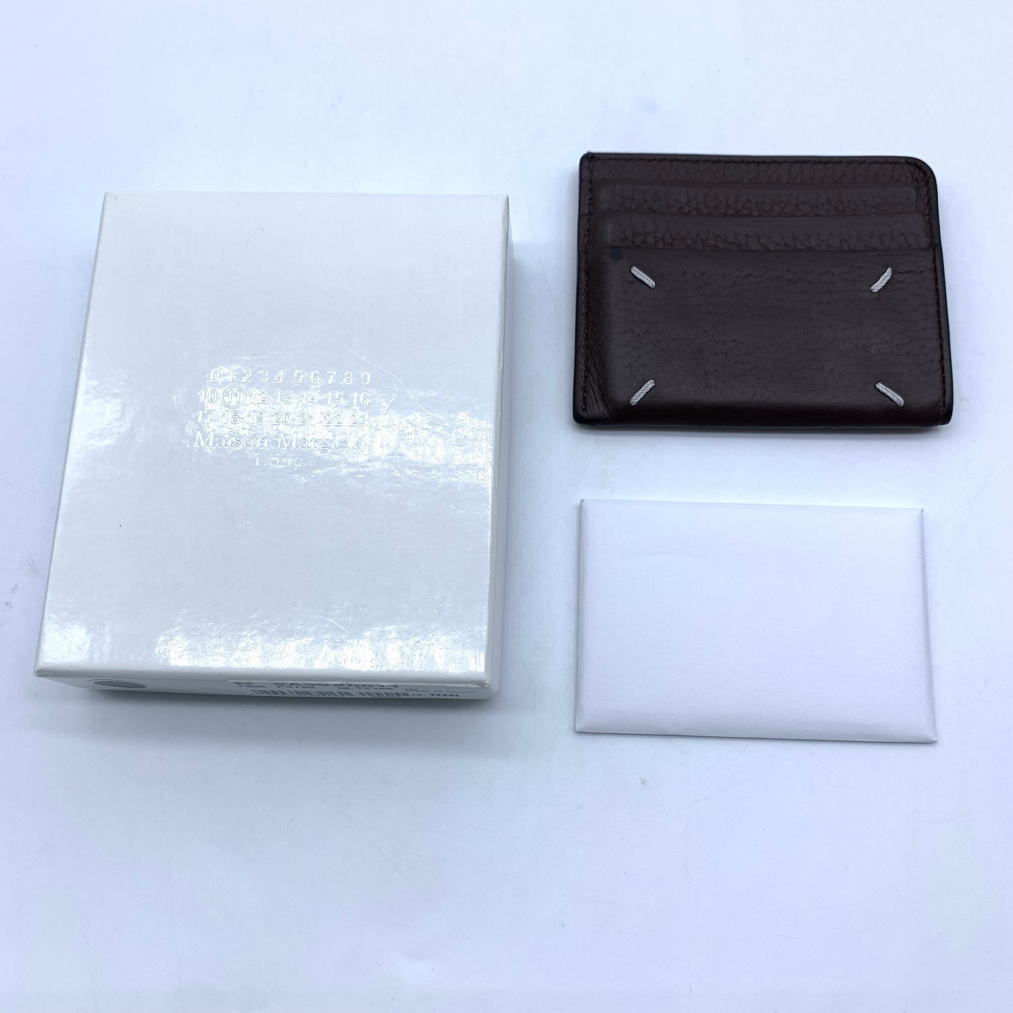 Maison Margiela Four Stitch Card Holder "Brown"