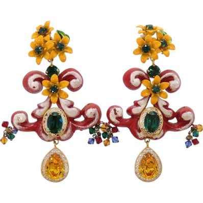 ドルチェアンドガッバーナ イヤークリップ フラワーモチーフ メ