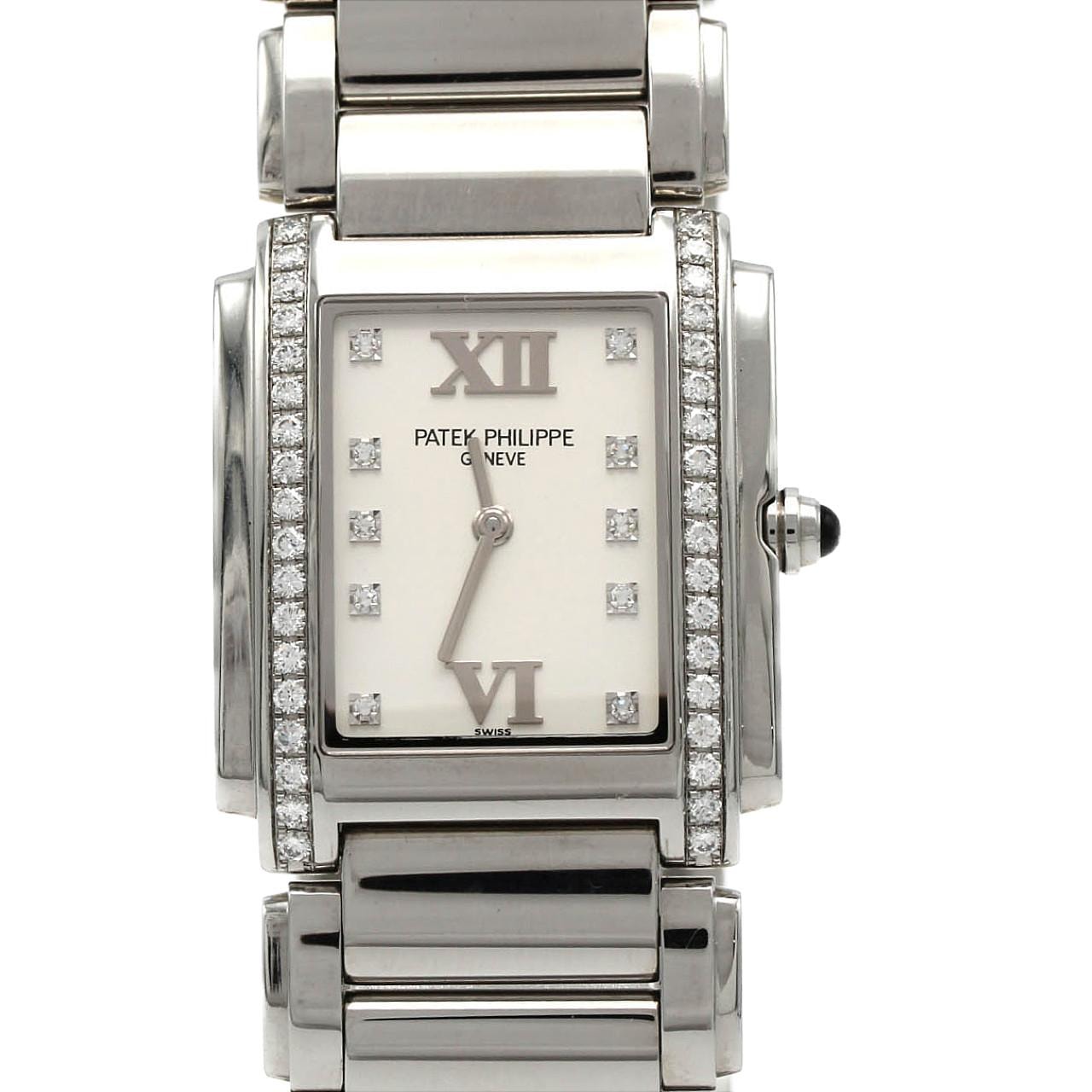 【ノーメンテナンス還元価格】パテック・フィリップ TWENTY-4/D・10P 4910/10A-011 SS クォーツ