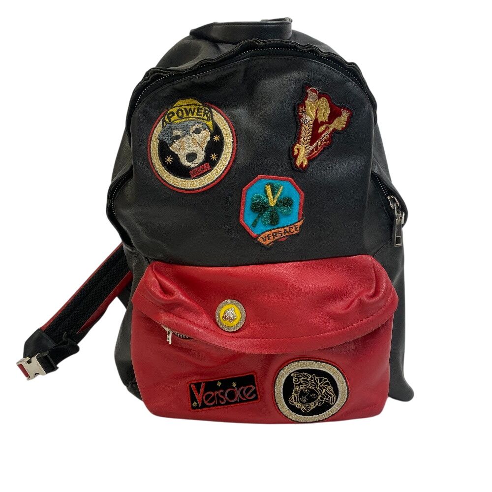ヴェルサーチ VERSACE リュック・デイパック オードリーカプセルコレクション ブラック