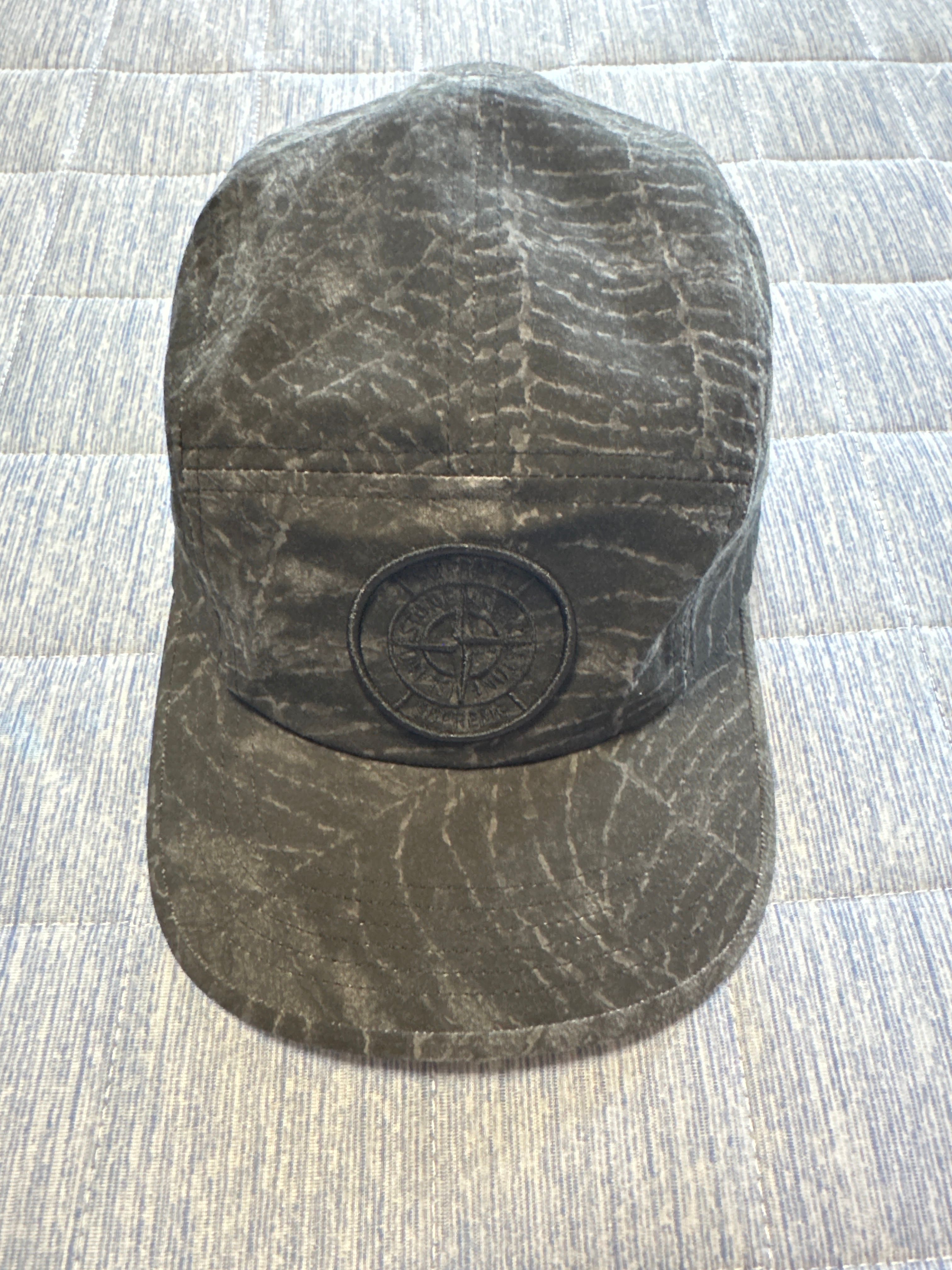 Supreme / Stone Island Camp Cap "Black"