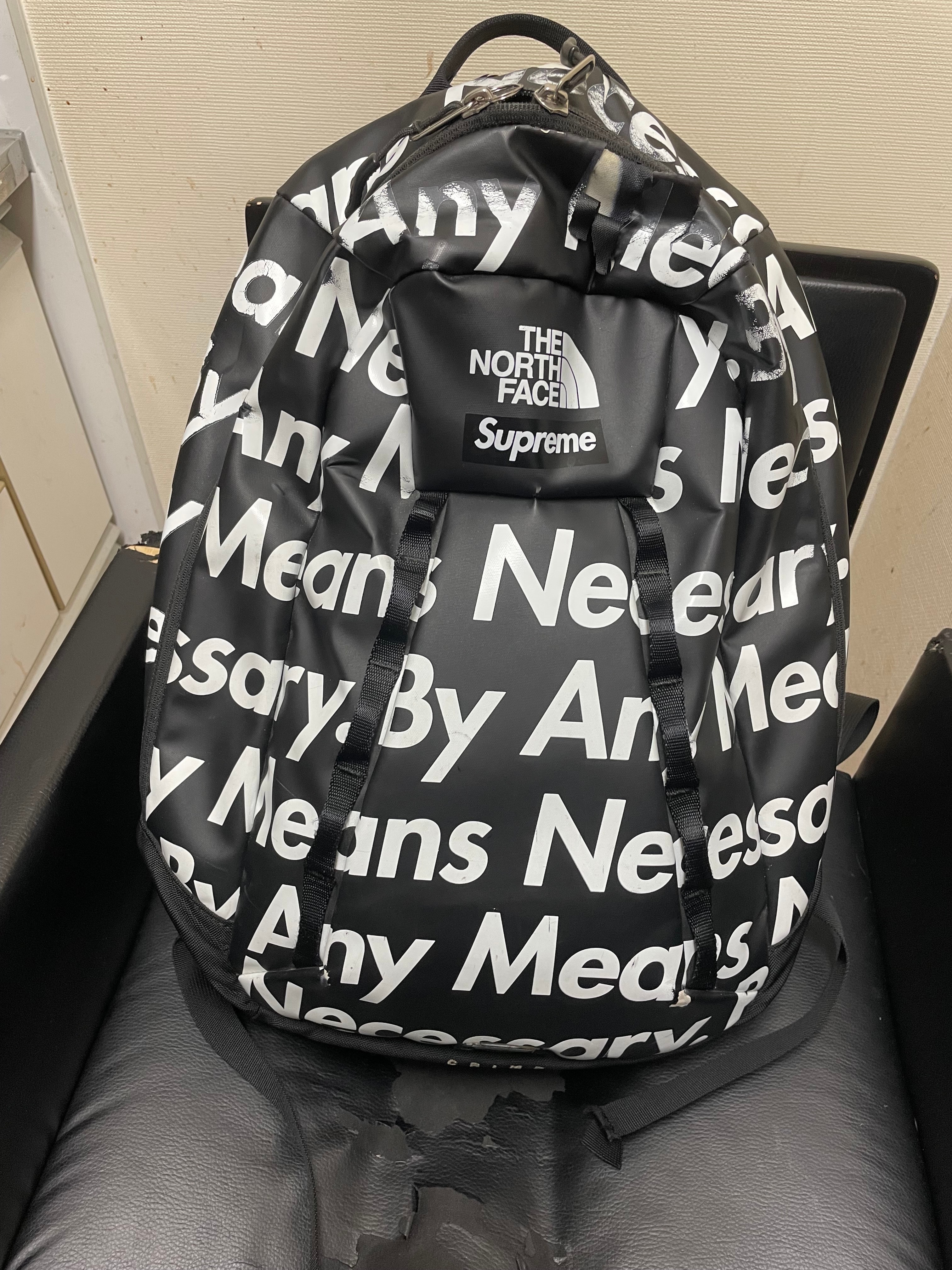Supreme The North Face By Any Means Base Camp Crimp Backpack "Black" NM715501 / NF00CT4B