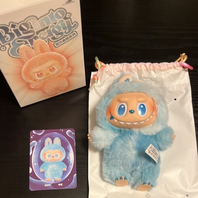 POP MART THE MONSTERS (LABUBU) Big into Energy Series Plush Pendant HOPE