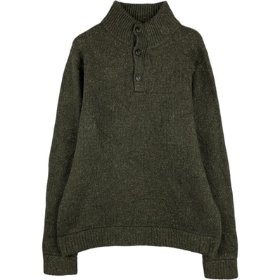 古着 パタゴニア Patagonia ケーブル編み アクリルニットハーフボタンセーター メンズM相当/eaa627112