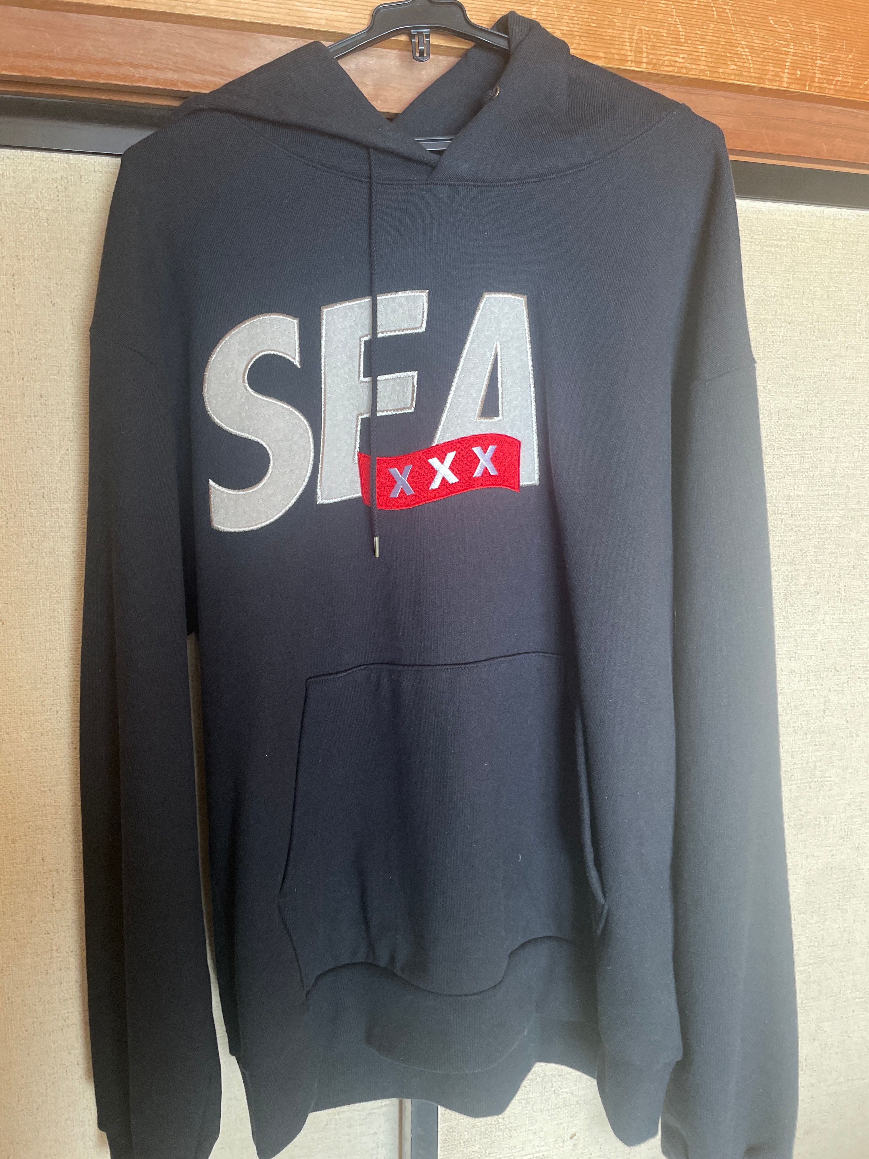 WIND AND SEA GOD SELECTION XXX HOODIE "Black"