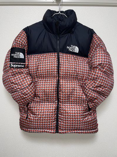 Supreme x The North Face Studded Nuptse Jacket "Red"