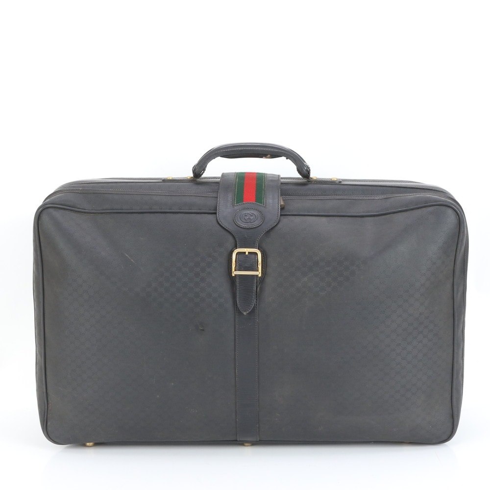 D (傷や汚れあり)】グッチ マイクロGG シェリー ライン ボストン