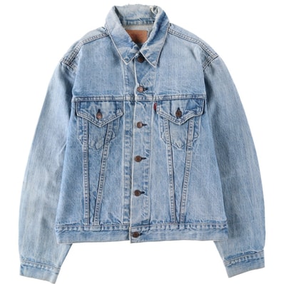 古着 リーバイス Levi's デニムジャケット Gジャン USA製 メンズM相当 ヴィンテージ/eaa632511