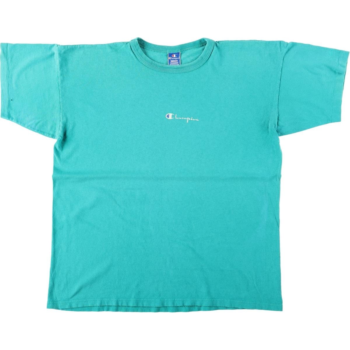 古着 90年代 チャンピオン Champion 半袖 ワンポイントロゴTシャツ USA製 メンズXXL相当 ヴィンテージ/eaa681263