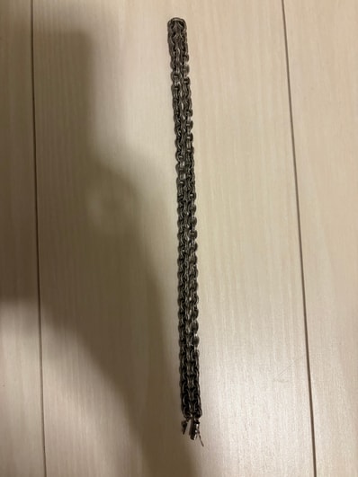 Chrome Hearts Paper Chain Necklace "Silver"