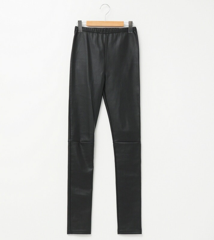 Maison Margiela メゾン マルジェラ パンツ サイズ36 フェイクレザー スリムパンツ イタリア製 ブランド古着【中古】20231225/GP0558