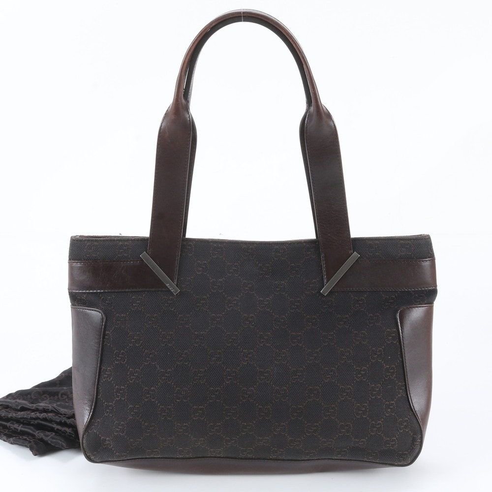 ■美品 グッチ GGキャンバス 73983 トート バッグ