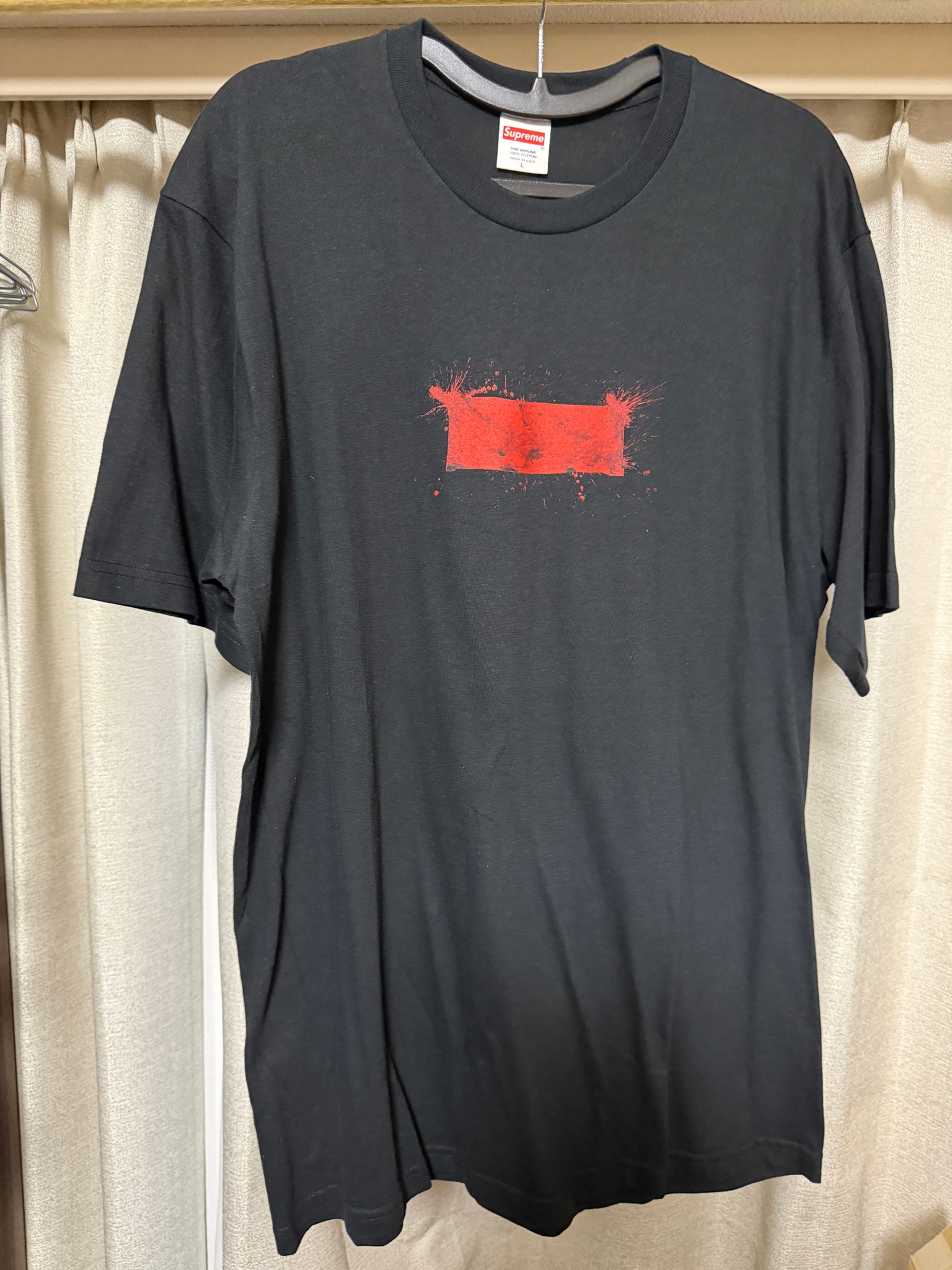 Supreme Ralph Steadman Box Logo Tee "Black"