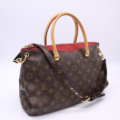 LOUIS VUITTON ルイ・ヴィトン モノグラム パラス スリーズ M41175 2wayハンドバッグ ブラウン ベージュ コーティングキャンバス レザー レディース