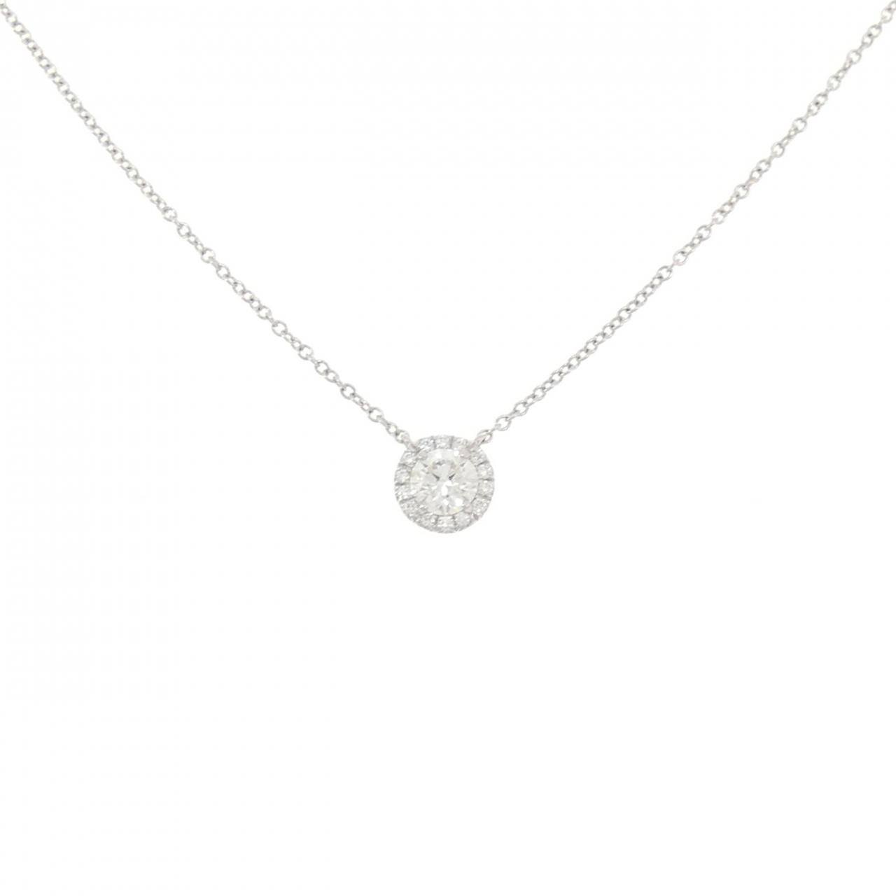 ティファニー ダイヤモンド ネックレス 0.37CT J IF 3EXT