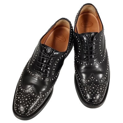 CHURCHS チャーチ 品番 DE0002 BURWOOD MET レザーシューズ ドレスシューズ 37=24cm 54678