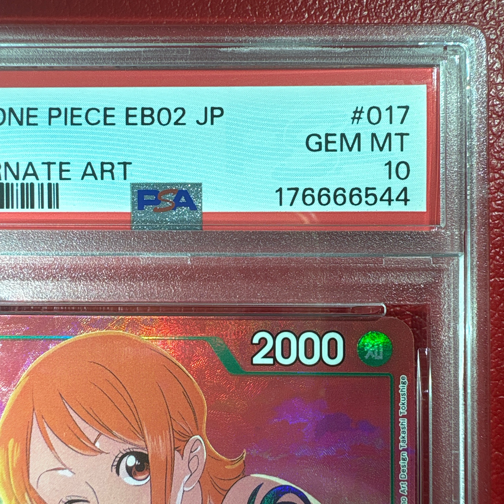 PSA10】ナミ R-P [EB02-017](エクストラブースター「アニメ 25th