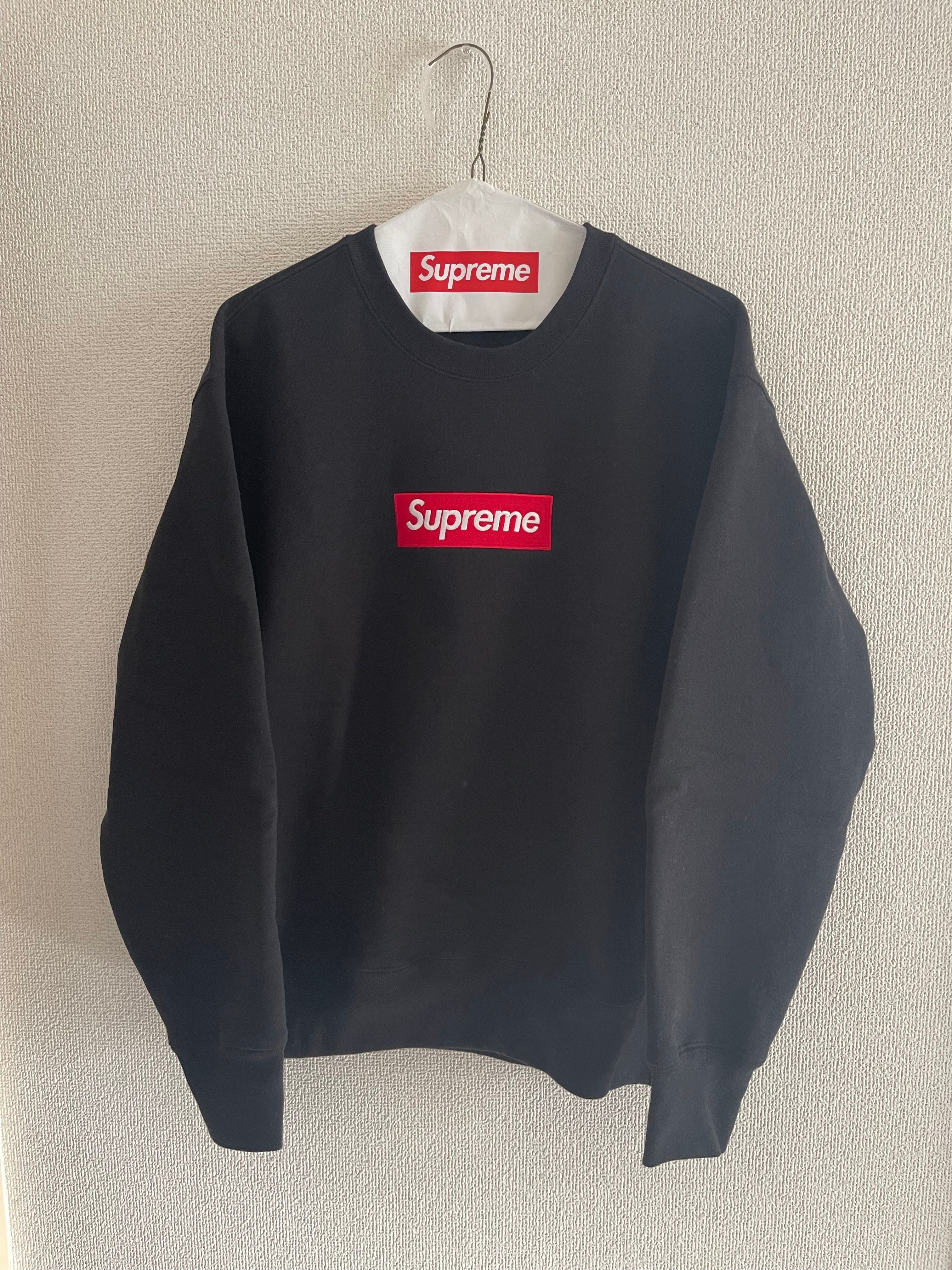 Supreme Box Logo Crewneck "Black" (22FW)
