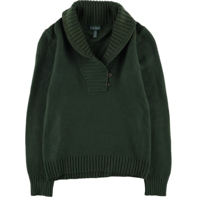 古着 ラルフローレン Ralph Lauren LAUREN JEANS COMPANY ショールカラー コットンニットセーター レディースL相当/eaa400874