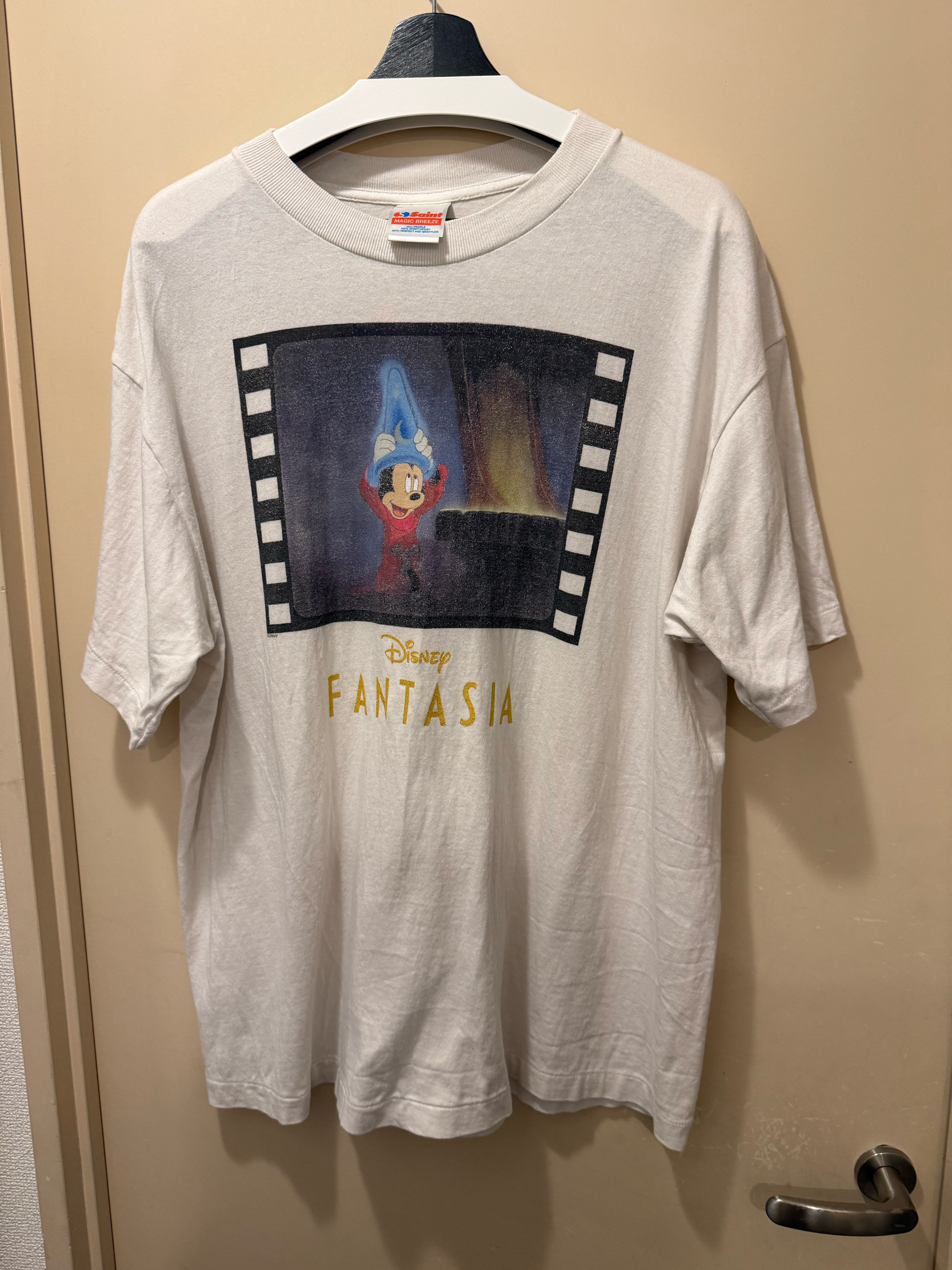 SAINT Mxxxxxx x Disney DSNY SS T-Shirt/Fantasia "White"