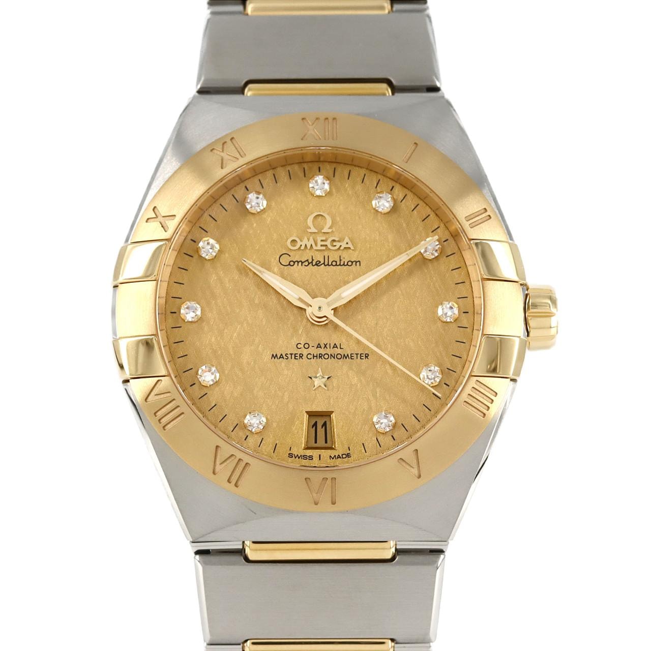【新品】オメガ コンステレーション コンビ・11P 131.20.36.20.58.001 SSxYG 自動巻