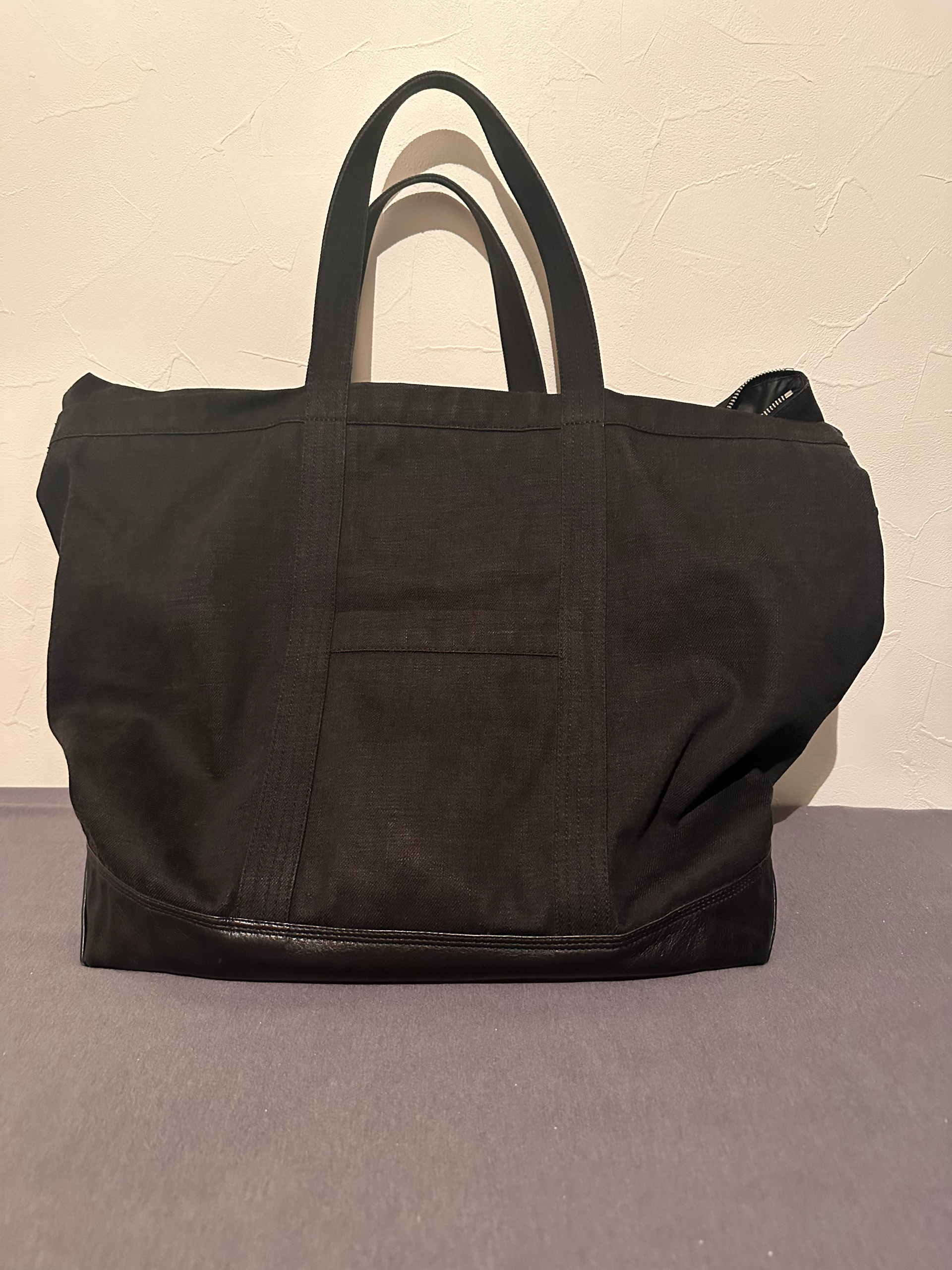 Chrome Hearts United Arrows 25th Anniversary Denim Tote Bag "Black"
