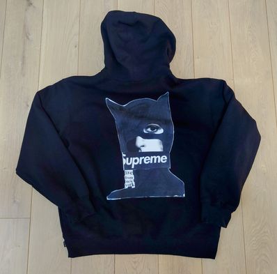 Supreme Catwoman Hooded Sweatshirt "Black"