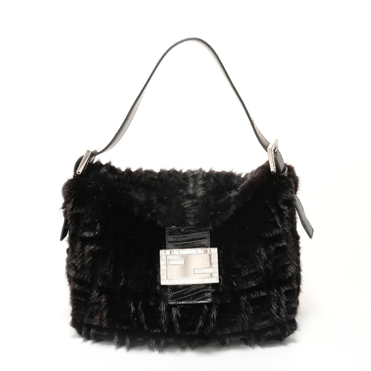 フェンディ FENDI ファーマンマバケット ワンショルダーバッグ ショルダーバッグ【中古】