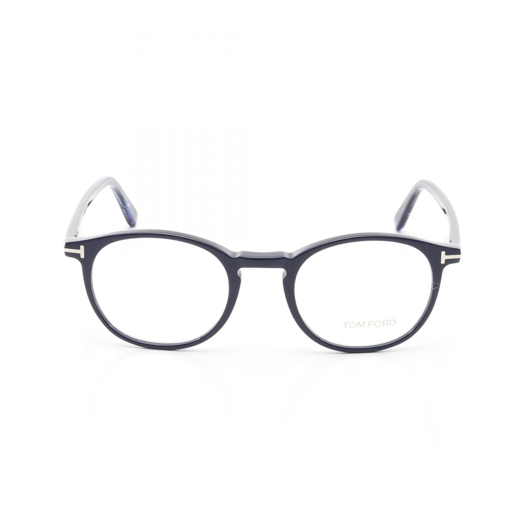 トムフォード TOM FORD 伊達 メガネ 衣料品 プラスチック レディース ネイビー系 【中古】